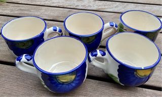 Tazas de porcelana antiguas