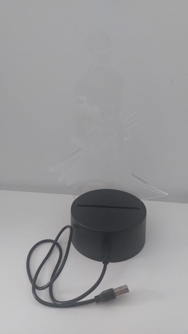 Lámpara LED 3D Zoro One Piece