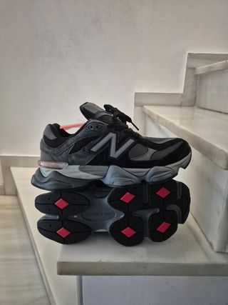 Zapatillas New Balance 9060 negras y grises