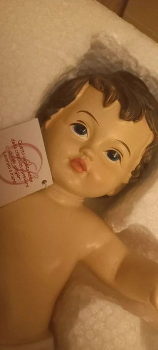 Statuina Gesù Bambino 20 cm. Nuova