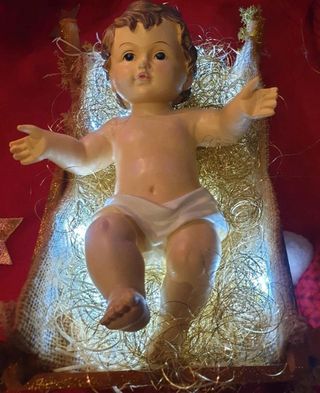 Statuina Gesù Bambino 20 cm. Nuova