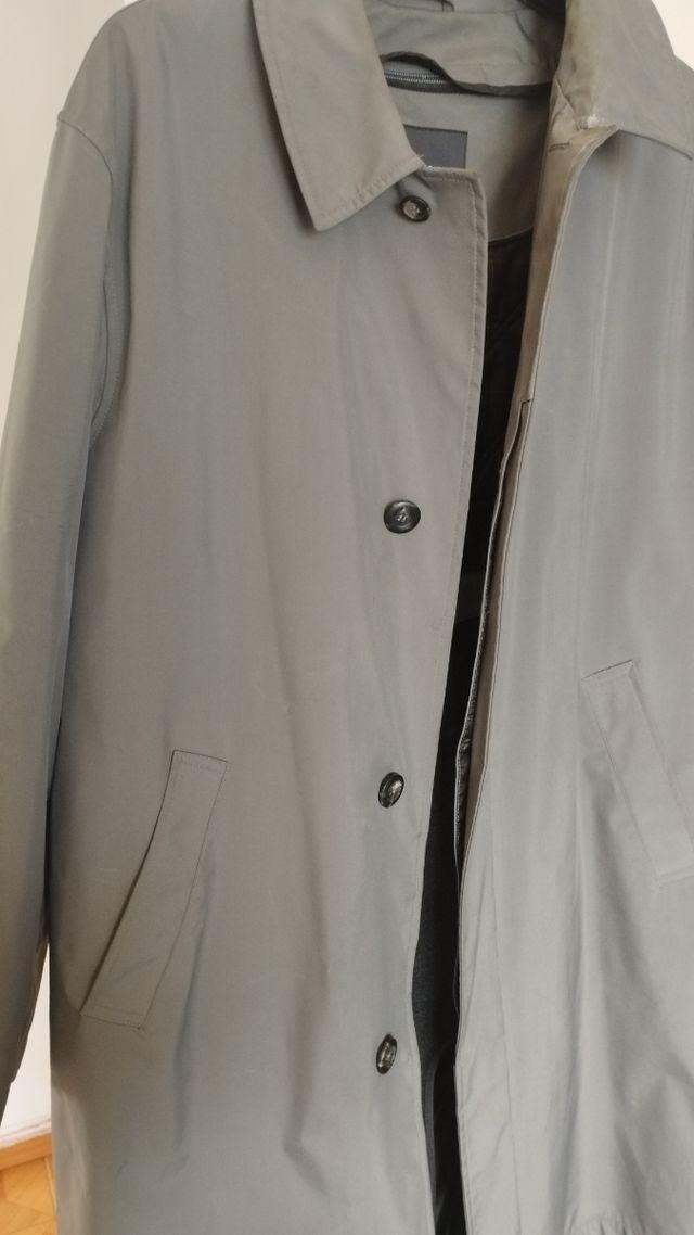 Gabardina Cortefiel Talla M Gris