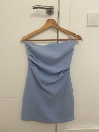 Vestido de fiesta azul
