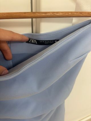 Vestido de fiesta azul