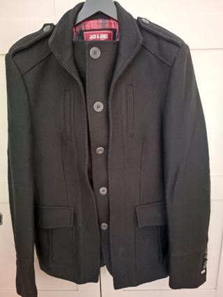 Abrigo Jack & Jones Negro
