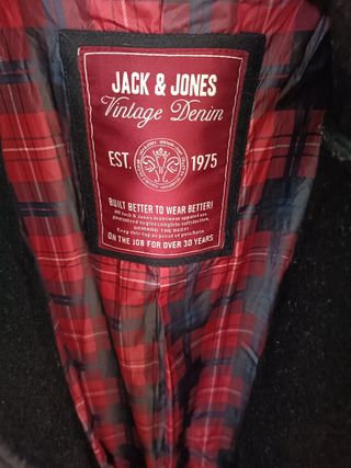 Abrigo Jack & Jones Negro