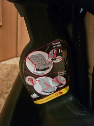 Silla de coche Nurse negra