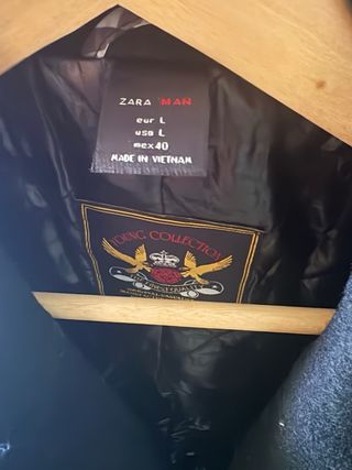 Chaqueta Negra Hombre