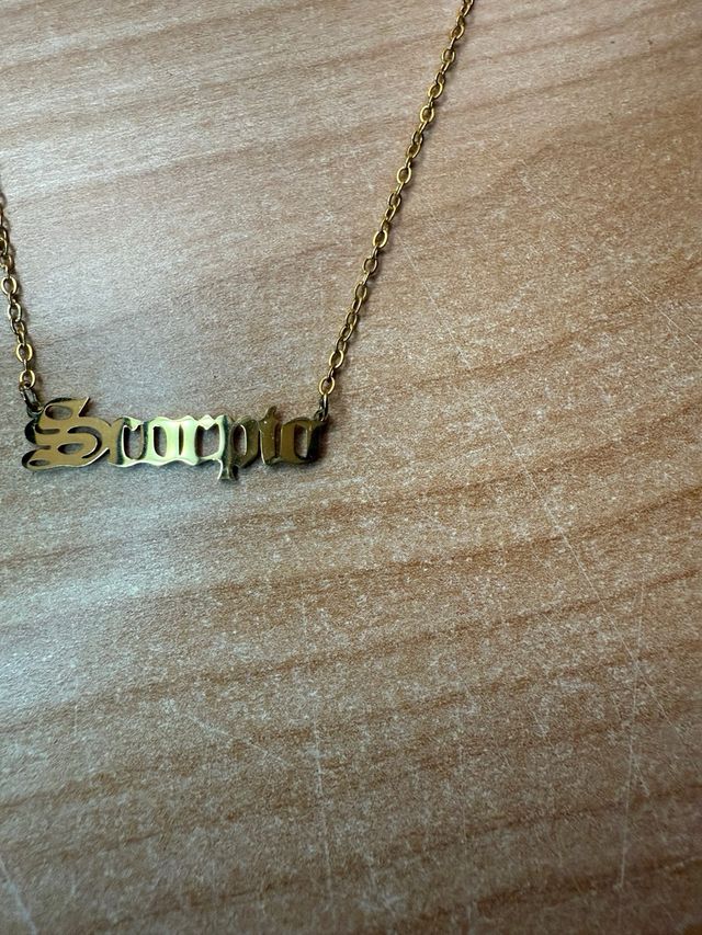 Collana SCORPIO acciaio