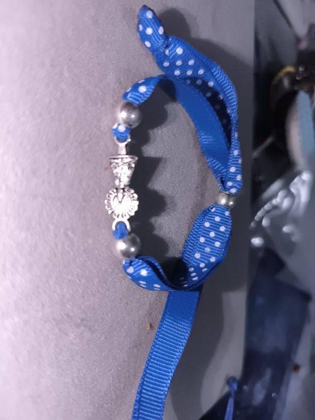 Pulsera Virgen del Pilar Hecha a Mano