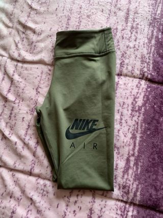 Mallas Nike Mujer Verde Oliva