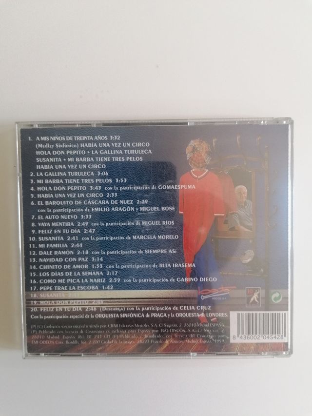 CD Miki "A mis niños de 30 años"