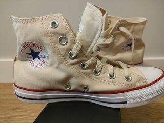Converse Chuck Taylor Marfil Natural Talla 38.