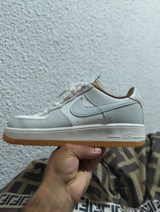 Nike Air Force 1 Gum Sole Blanco