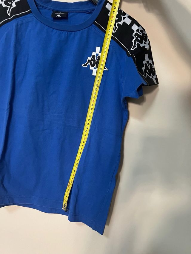 T-shirt Kappa Marcelo Burlon blu