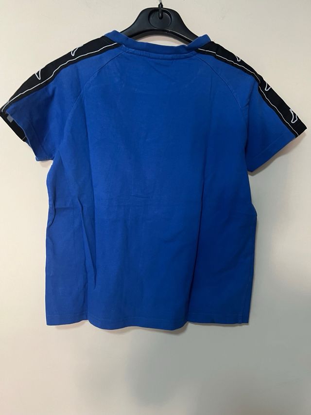 T-shirt Kappa Marcelo Burlon blu