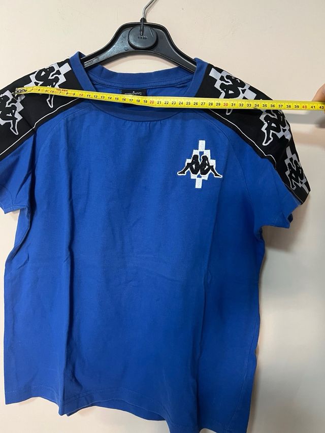 T-shirt Kappa Marcelo Burlon blu
