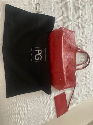 Bolso Piel Purificación García Rojo