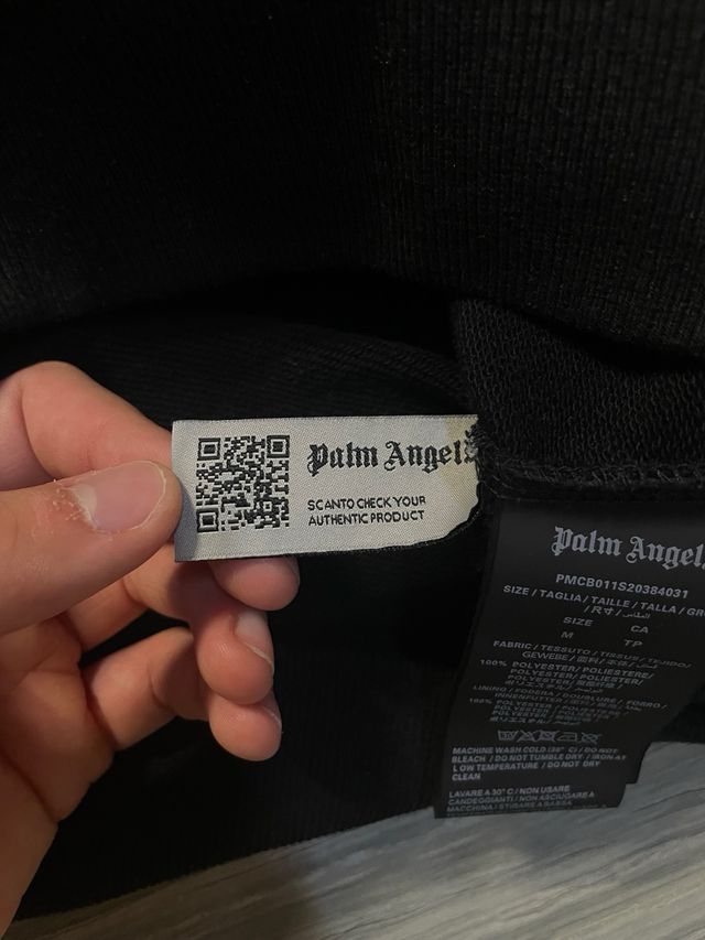 Felpa Palm Angels Orso Marrone Nero