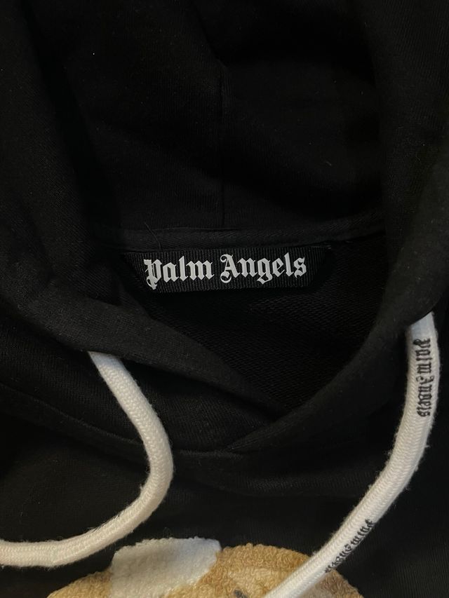 Felpa Palm Angels Orso Marrone Nero