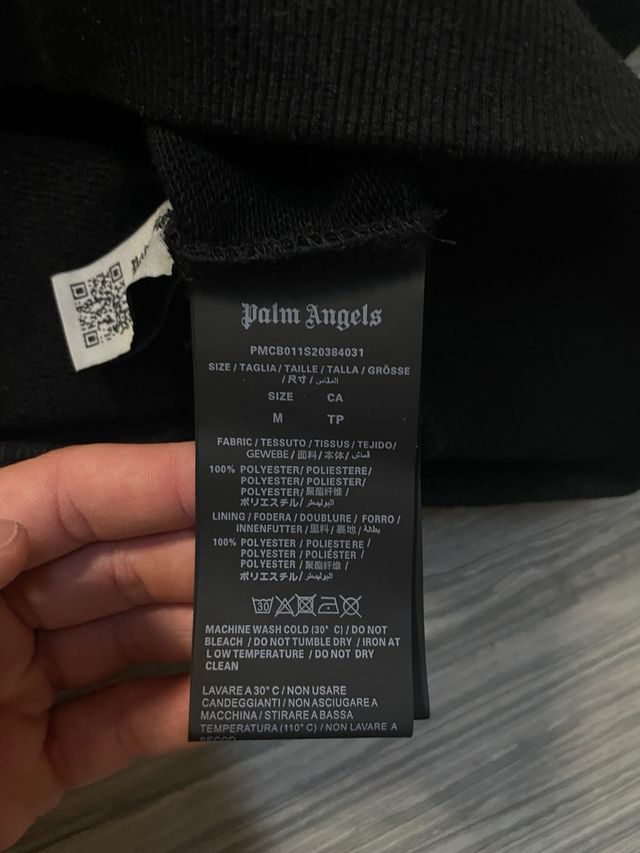 Felpa Palm Angels Orso Marrone Nero