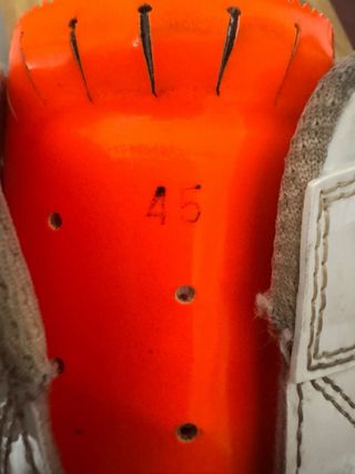 Zapatillas Sidi Ciclismo Blancas Naranja