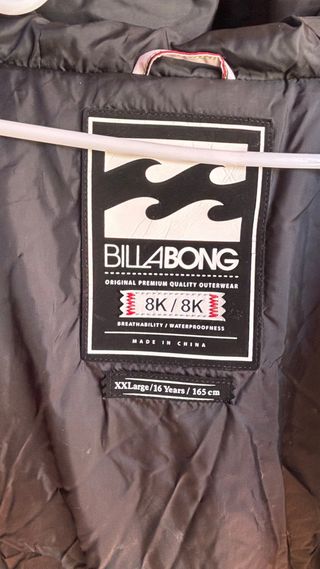 Abrigo Nieve Niño Billabong