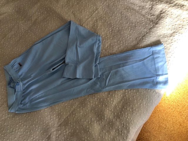 Pantalón chándal azul cielo Talla M