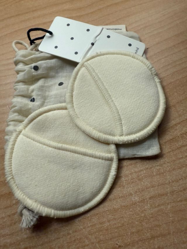 Pads struccanti riutilizzabili in cotone