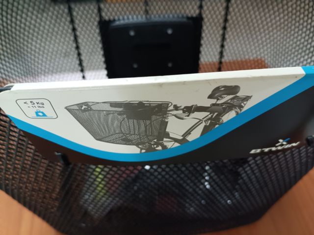 Cesta Bicicleta Negra