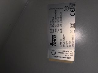 Campana extractora de cocina