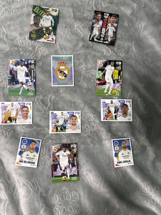 Cromos de fútbol Real Madrid Panini