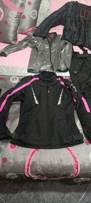 Traje Moto Mujer/Niña Negro