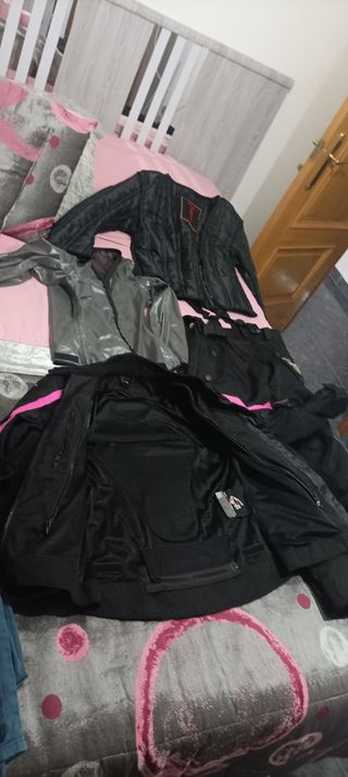 Traje Moto Mujer/Niña Negro