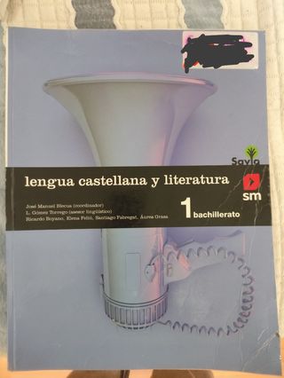 Libro Lengua Castellana y Literatura 1° bachillera
