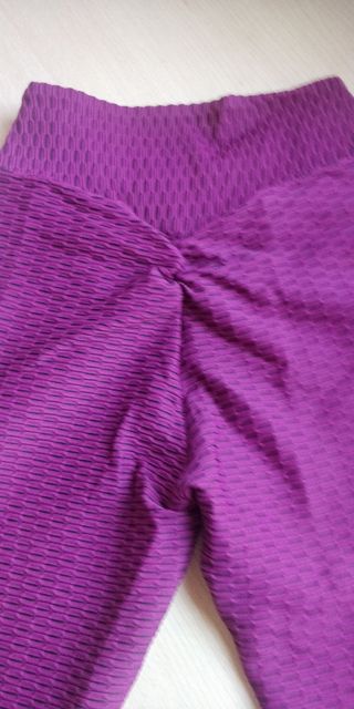 Leggins deportivos fucsia y negro