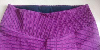 Leggins deportivos fucsia y negro