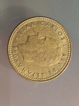 Moneda 1 Peseta España 1982 Juan Carlos I