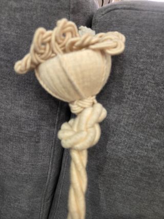 Lampadario elegante in tessuto ignifugo