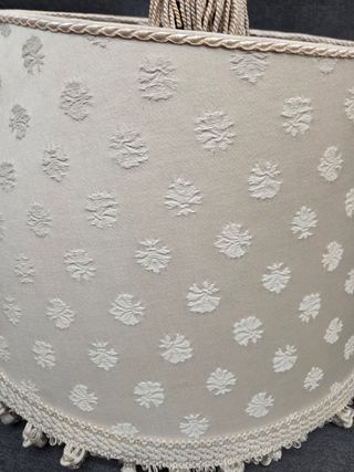 Lampadario elegante in tessuto ignifugo