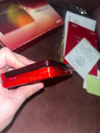 Nintendo 3DS Roja con Caja y Accesorios