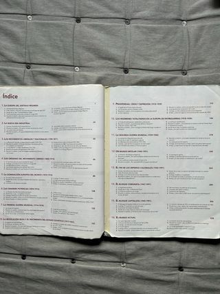 Historia del mundo contemporáneo 1 bach.