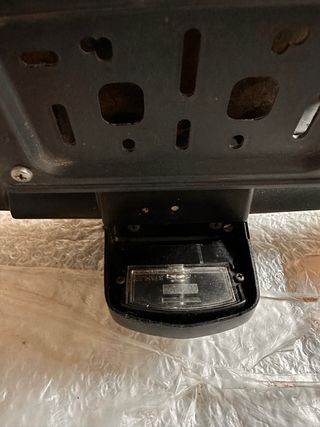 Portatarga Yamaha Fazer 2007-2009 + frecce