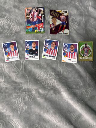 Cromos de fútbol Atlético de Madrid