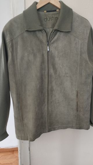 Chaqueta Dustin ante y lana Talla L. Corte Inglés.