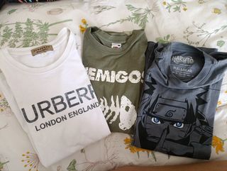 Pack 3 Camisetas Niño Talla 12-16 años