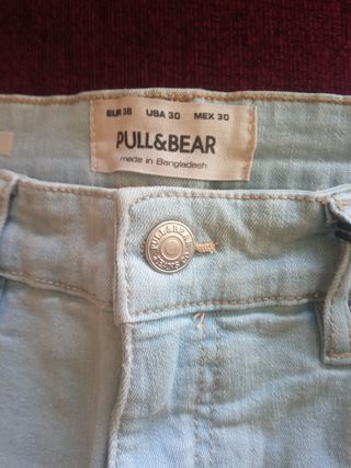 Pantalón vaquero Pull&Bear Talla 38