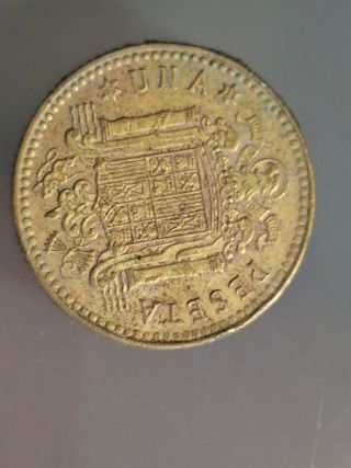 Moneda 1 Peseta 1975