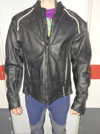 Chaqueta de cuero Samada para hombre