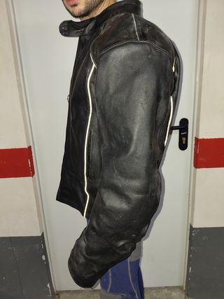 Chaqueta de cuero Samada para hombre